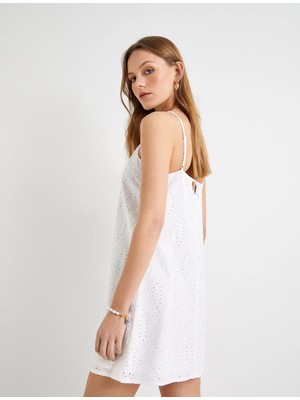 Koton Fisto Elbise Halter Yaka Mini Slim Fit