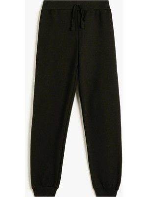 Koton Basic Jogger Eşofman Altı Beli Lastikli