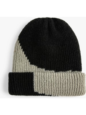 Koton Triko Bere Renk Bloklu