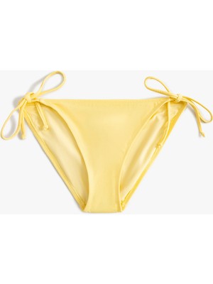 Koton Brazilian Bikini Altı Basic Yanları Bağlama Detaylı