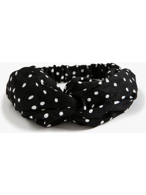 Koton Saç Bandı Puantiyeli Lastikli