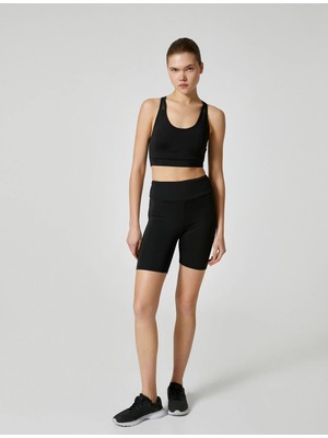 Koton Spor Biker Tayt Yüksek Bel Slim Fit