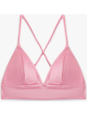 Koton Bralet Bikini Üstü Arkası Çapraz Askılı V Yaka