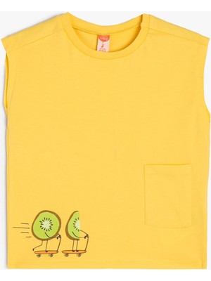 Koton Atlet Kolsuz Tek Cep Detaylı Pamuklu