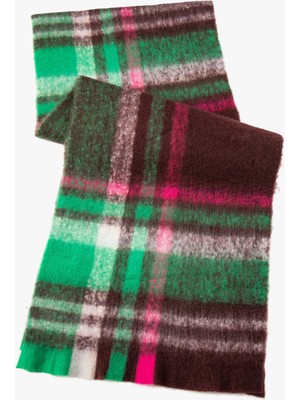 Koton Atkı Yumuşak Dokulu Ekose