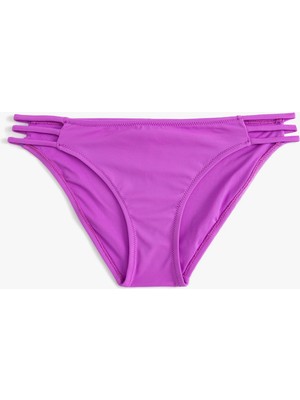 Koton Yanları Ipli Bikini Altı Astarlı
