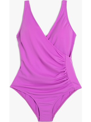 Koton Drapeli Mayo V Yaka Kalın Askılı