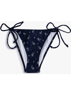 Koton Ipli Bikini Altı Şal Desenli Astarlı