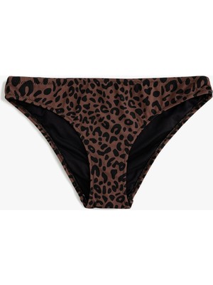 Koton Leopar Bikini Altı Astarlı