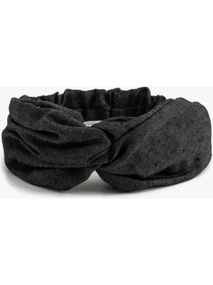 Koton Saç Bandı Düğüm Detaylı