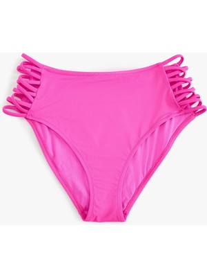 Koton Yüksek Bel Bikini Altı Yanları Ipli Astarlı