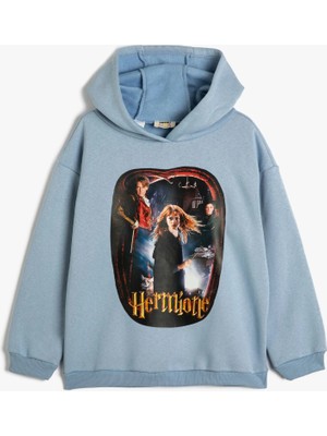 Koton Harry Potter Sweatshirt Lisanslı Uzun Kollu Şardonlu