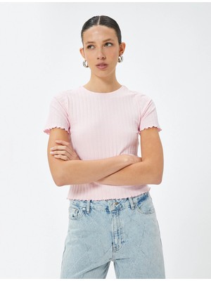 Koton Basic Tişört Kısa Kollu Bisiklet Yaka Pamuklu