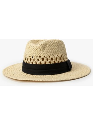 Koton Hasır Fötr Şapka Bant Detaylı