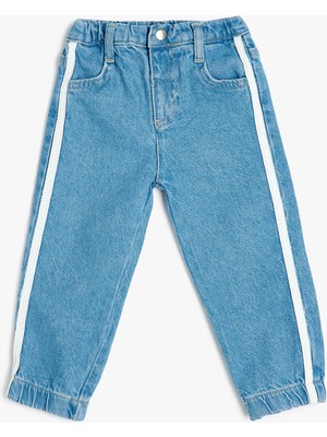 Koton Jogger Kargo Pantolon Cepli Şerit Detaylı Pamuklu