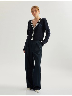 Koton Düğmeli V Yaka Uzun Kollu Kadın Triko Hırka