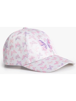 Koton Kep Şapka Kelebek Detaylı