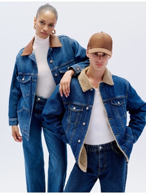 Koton x Zeynep Bastık - Katlama Paça Detaylı Düz Paça Pantolon