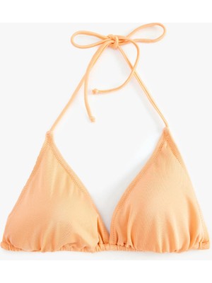 Koton Astarlı Pedli Üçgen Bikini Üstü