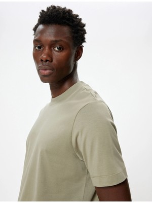 Koton Basic Tişört Kısa Kollu Bisiklet Yaka Pamuklu