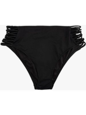 Koton Astarlı Yanları Ipli Yüksek Bel Bikini Altı
