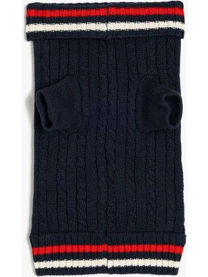 Koton Biyeli Dik Yaka Köpek Kazağı