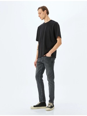 Koton Slim Fit Kot Pantolon - Brad Jean