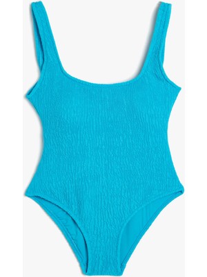 Koton Dokulu Mayo Kalın Askılı Astarlı