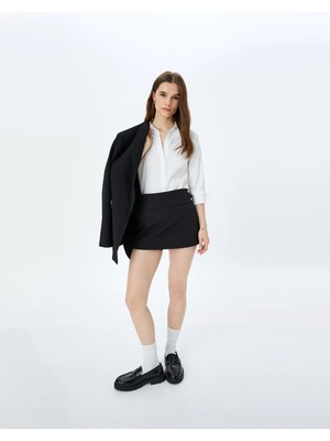 Koton Klasik Yaka Uzun Kollu Slim Fit Gömlek