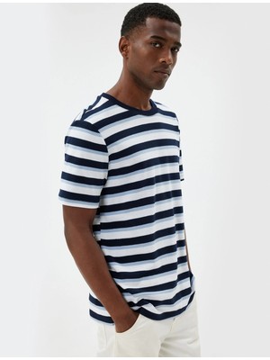 Koton Bisiklet Yaka Tişört Kısa Kollu Pamuklu