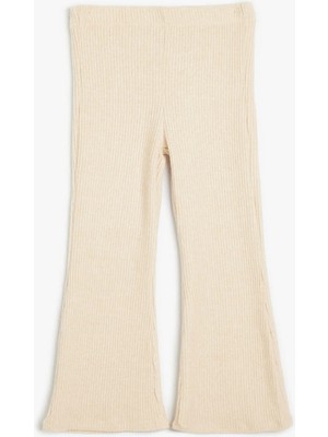 Koton Ispanyol Paça Pantolon Viskon Kumaş Ribanalı