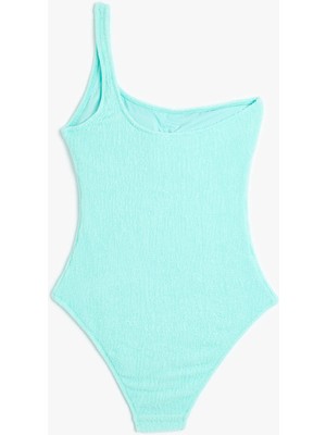 Koton Tek Omuz Mayo Dokulu Astarlı Pedli