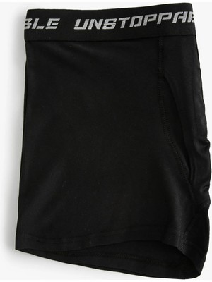 Koton Slogan Baskılı Boxer