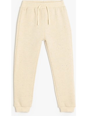 Koton Pamuklu Beli Bağcıklı Basic Jogger Eşofman Altı