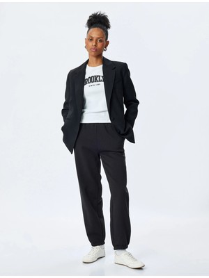 Koton Rahat Kalıp Beli Bağlamalı Cepli Jogger Eşofman Altı