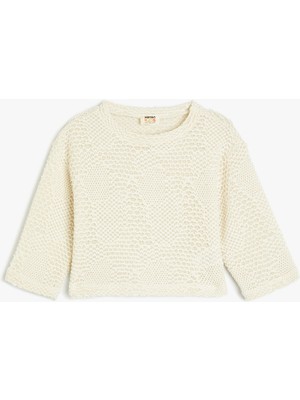 Koton Sweatshirt Atatürk Imzalı Baskı Detaylı Uzun Kollu Bisiklet Yaka