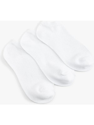 Koton 3'lü Basic Patik Çorap Seti