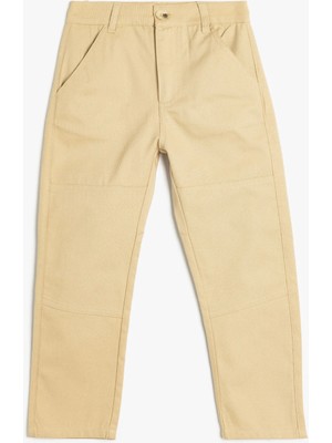 Koton Cep Detaylı Pamuklu Pantolon