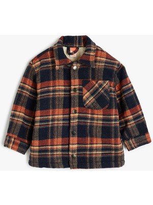 Koton Uzun Kollu Cep Detaylı Oduncu Gömleği