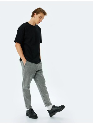 Koton Pamuklu Loose Fit Jean Pantolon - Steve Jean