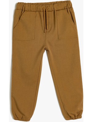Koton Jogger Pantolon Beli Bağlamalı Cepli