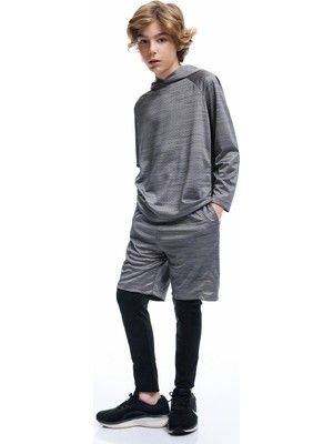 Koton Erkek Çocuk Uzun Taytlı Koşu Şortu Desensiz Rahat Kesim Günlük Kullanım İçin İdeal