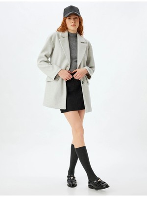 Koton Ekru Kadın Kaban 5WAK00294EW