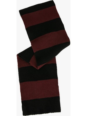 Koton Çizgili Uzun Atkı