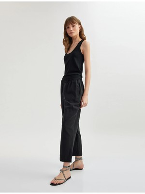 Koton Cepli Bol Kalıp Paraşüt Kumaş Balon Form Pantolon