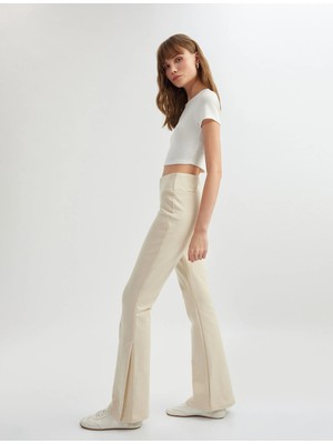 Koton Slim Fit Üç Iplik Ispanyol Paça Eşofman Altı