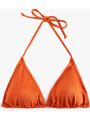 Koton Astarlı Ipli Üçgen Bikini Üstü