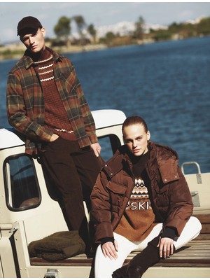 Koton Kayak Montu Kapüşonlu Kemerli Fermuarlı Cepli