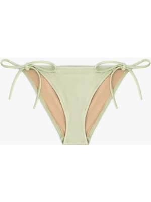 Koton Astarlı Parlak Yanları Ipli Bikini Altı