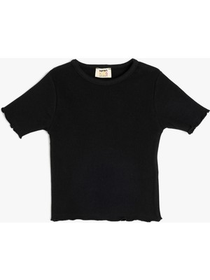 Koton Bisiklet Yaka Kısa Kollu Pamuklu Basic Tişört